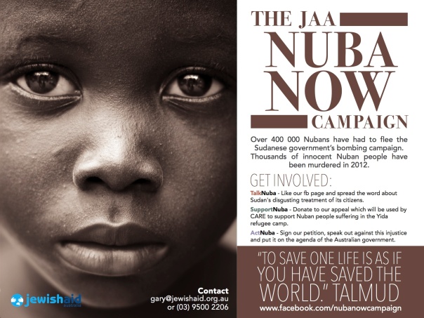 JAA Nuba Now Campaign